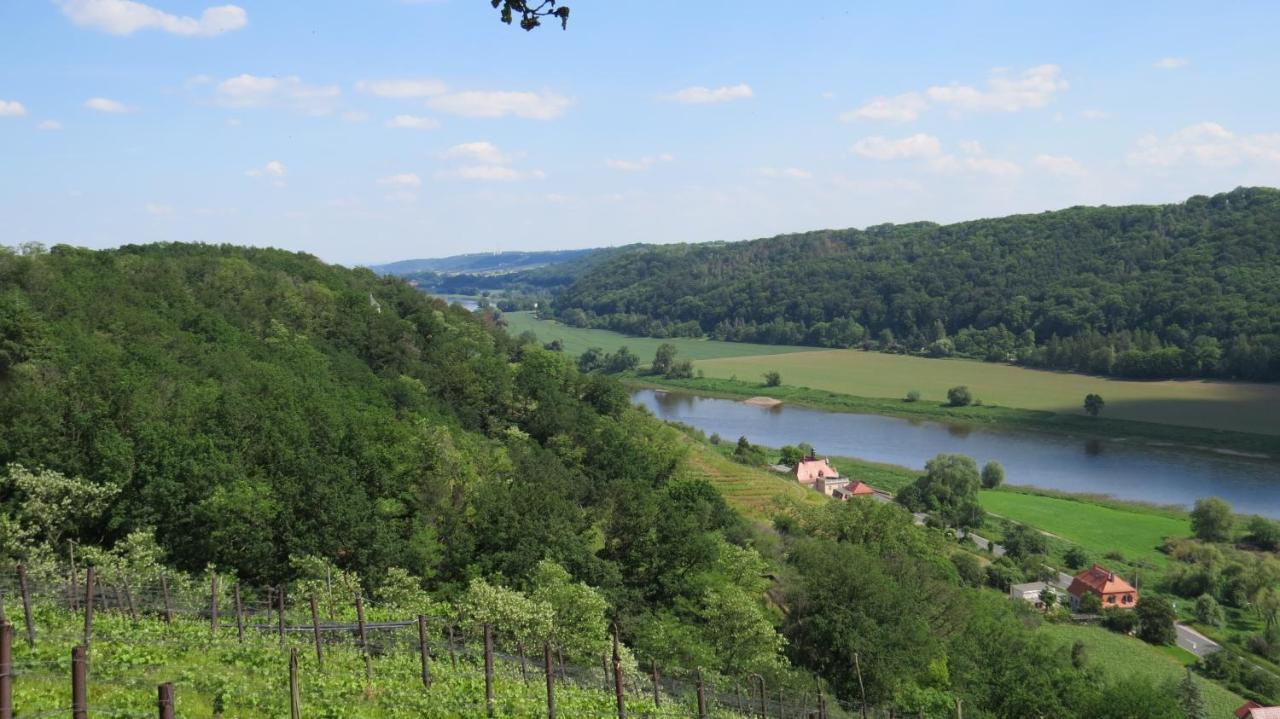 Ferienhaus Elbsommer Am Weinberg II Meißen Exteriér fotografie